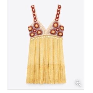 Zara Limited Edition Crochet Dress